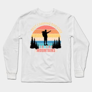 Best camping dad ever Long Sleeve T-Shirt